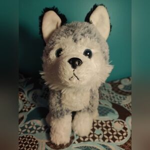 Husky puppy dog stuffed animal